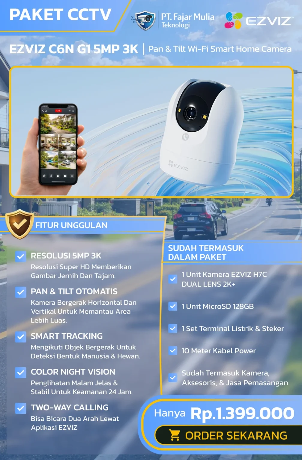 EZVIZ C6N G1 5MP 3K